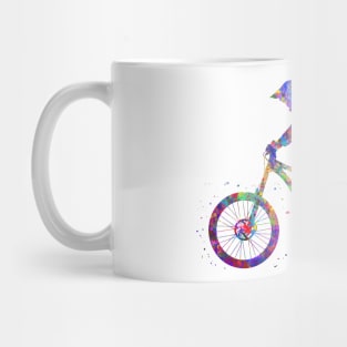 Downhill mountain biker Mug